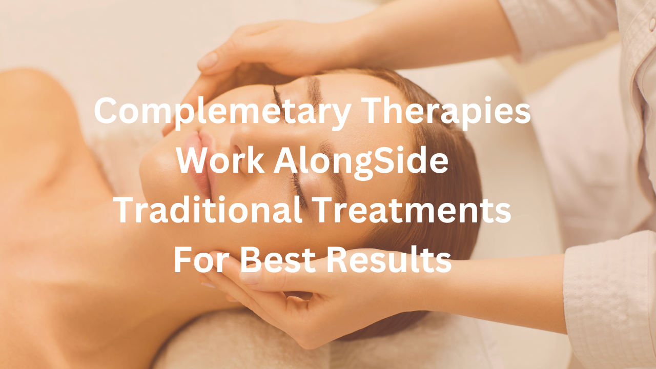 female recieving complementary touch therapy that works