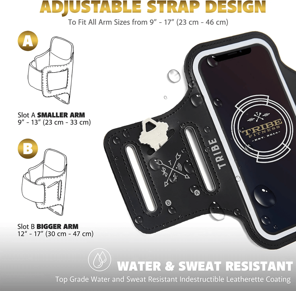 Tribe Water Resistant Cell Phone Armband